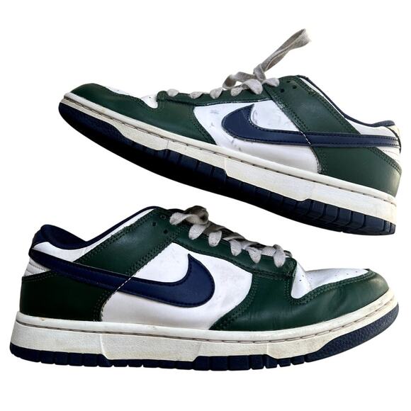 Nike Dunk Low "Fir Midnight Navy" Size 7 - Picture 1 of 9